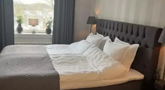 Двухместный номер Deluxe с видом на озеро Bollnäs bed and breakfast