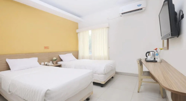 Camera doppia Deluxe con vista Cengkareng Transit Hotel