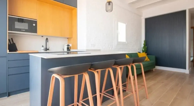 Th04 Atico con Terraza y Aire Acond en Taragona, Забронировать Апартаменты/квартира Таррагона Tarragonès, рядом с Provincial Traffic Headquarters
