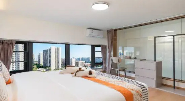 Люкс Deluxe Yezisu Xia · Tinglan · LOFT Design City Art Inn (Sanya Bay Sanya Phoenix Airport)