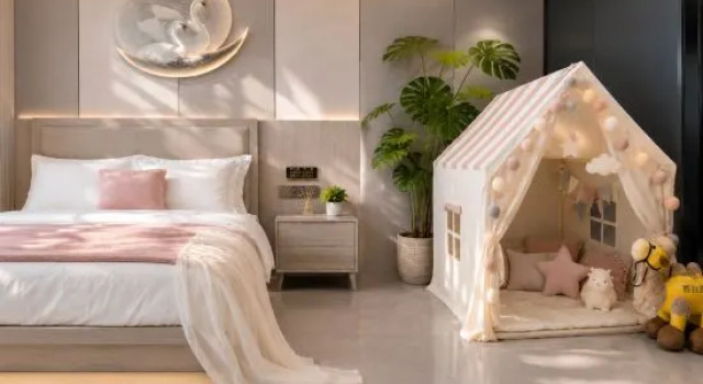 Семейный тент с 2 комнатами Encounter · Yunjianyue | 360° Sky Garden · ISMART Vacation Apartment (Nalati Scenic Area)