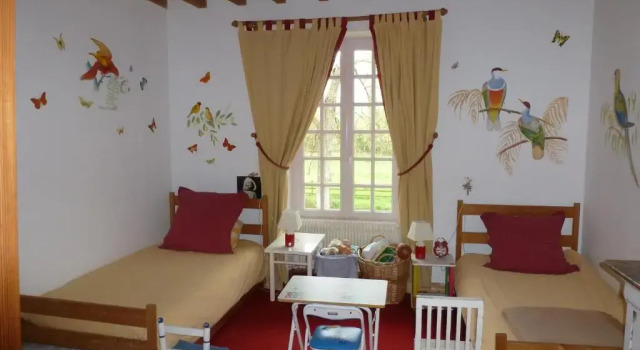Люкс Deluxe Chambres dhôtes du Bas Manoir
