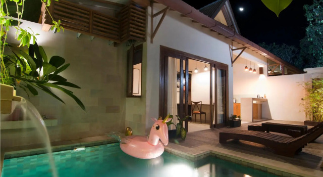 Вилла с 2 комнатами Ke Rensia Private Pool Villas Gili Air