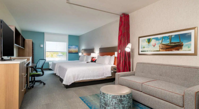 Четырёхместный люкс Home2 Suites By Hilton Fredericksburg South Spotsylvania, Va