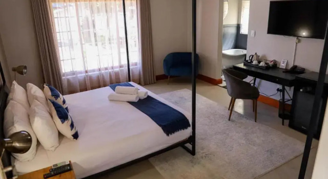 Luxo quarto Uitsig Boutique Hotel