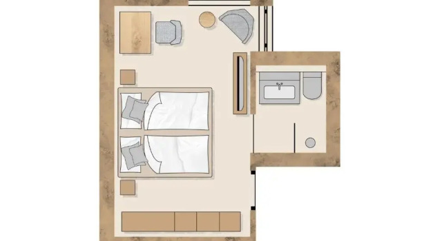 Двухместный номер Standard Wirthshof Hotel & Chalets