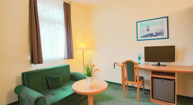 Standard dublă cameră cu vedere la grădină Ferien Hotel Südharz