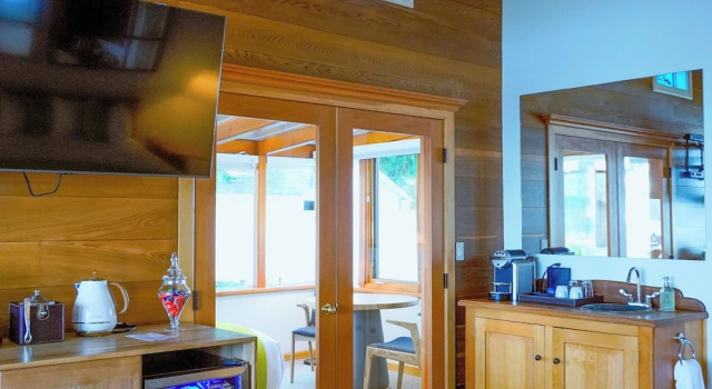 Люкс Deluxe с видом на океан Sooke Harbour House