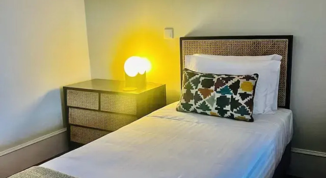 Кровать в общем номере Casa Portuguesa - Charming House