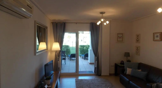 Hacienda Riquelme Golf Resort, Atlantico 188, Ground Floor Apartment, Rezerwuj Apartament Hotele w Murcja z parkingiem, Parking