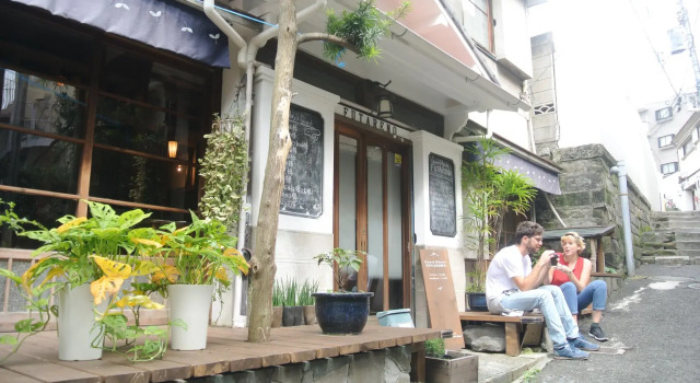 Кровать в общем номере Guest House FUTARENO