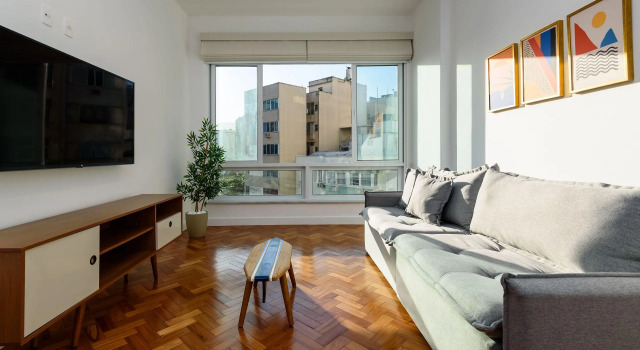 Omar do Rio: Moderno 3Qts a 130m da Praia de Ipanema e 60m do Metrô General Osório, c/ Internet 400mbps, Smart TV 60", Workstation e Máquina Lava & Seca (GC 50/501)