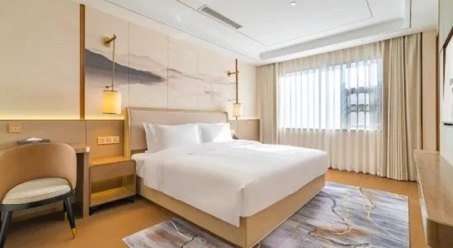 Двухместный люкс Business с видом на улицу Grand Rezen Jiuzhaigou Resort
