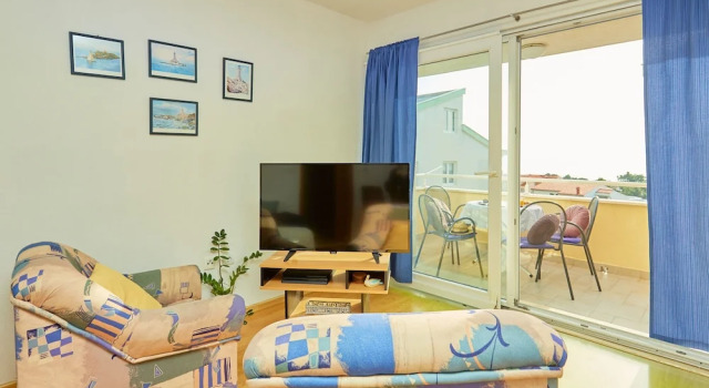 Апартаменты с 2 комнатами с балконом Apartments Zelic Tucepi