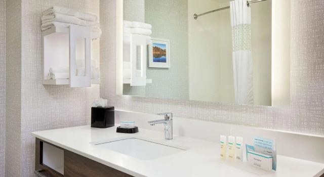 Четырёхместный номер Standard Newly Renovated Hampton Inn Omaha West Lakeside