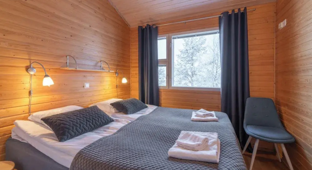 Апартаменты Comfort с 2 комнатами с балконом Kuukkeli Apartments Suite