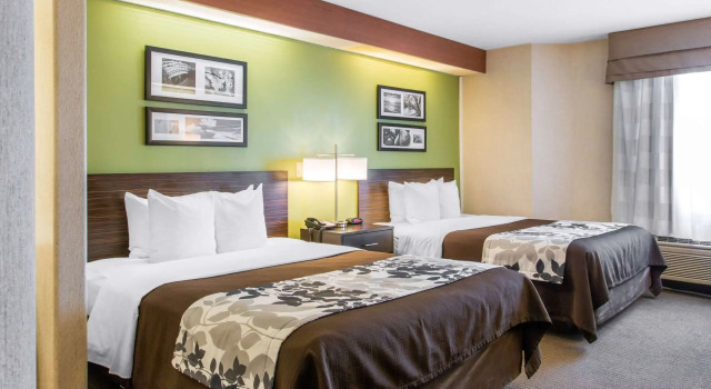 Четырёхместный номер Standard Sleep Inn & Suites Oregon - Toledo