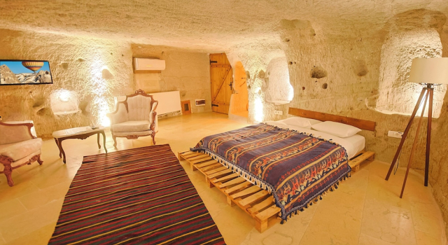 Двухместный люкс Cave Zelve My Cave Suites