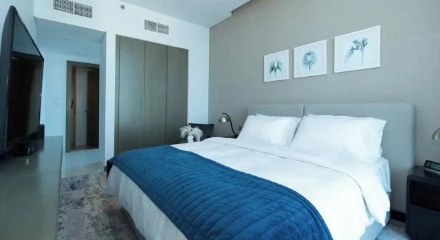 B. Bay centrally located Cozy Studio, Забронировать Апартаменты/квартира Апартаменты Эмирата Дубая, рядом с Деловой район Эмаар-Сквер, Апартаменты/квартира