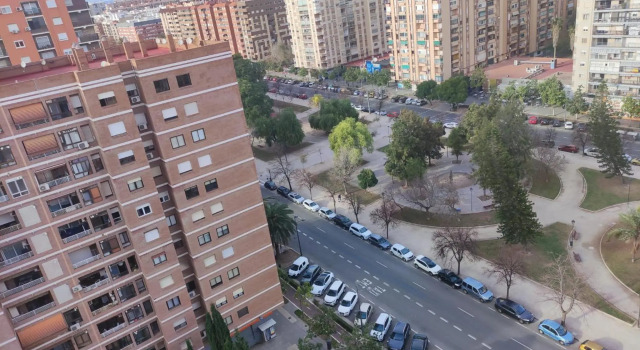 Habitación con cama doble, piso compartido en Avenida Blasco Ibáñez, Забронировать Отель Валенсия Коста-де-Валенсия, рядом с Таронгерс - Эрнест Люч