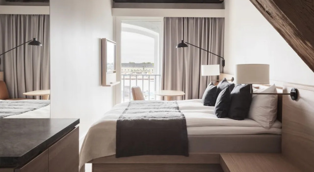 Номер Standard с видом на воду Admiral Hotel Copenhagen