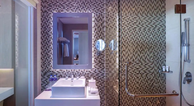 Camera doppia Deluxe con vista sulla piscina Grand Mercure Bandung Setiabudi