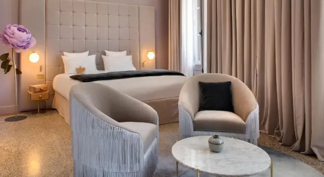 Номер Comfort Hôtel Richer De Belleval - Relais & Châteaux