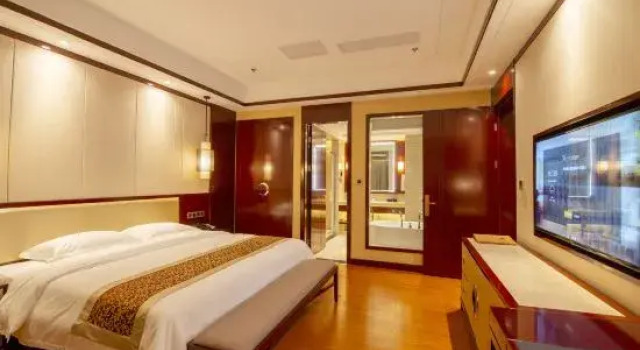 Люкс Deluxe Yuanyang Golden Bay Terrace Hotel