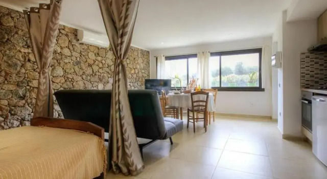 Studio avec jardin amenage et wifi a Moltifao, Varaa Huoneisto  