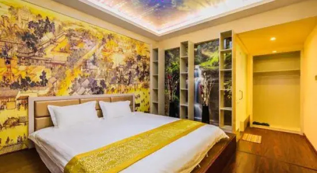 Люкс Deluxe Baoyu Tea House Guesthouse