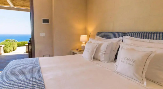 Двухместный номер Deluxe с видом на море Le Capase Resort Salento