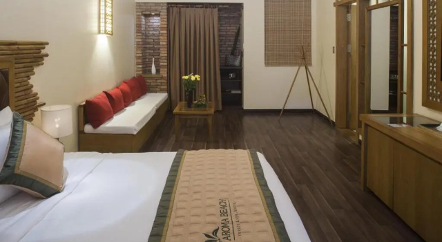 Двухместный номер Standard c 1 комнатой Aroma Beach Resort and Spa