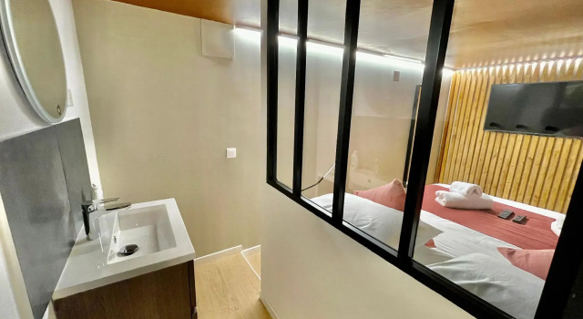 Suite souplex Paika, Забронировать Апартаменты/квартира Апартаменты Монпелье, рядом с Торговая палата Hôtel Saint-Côme, Апартаменты/квартира