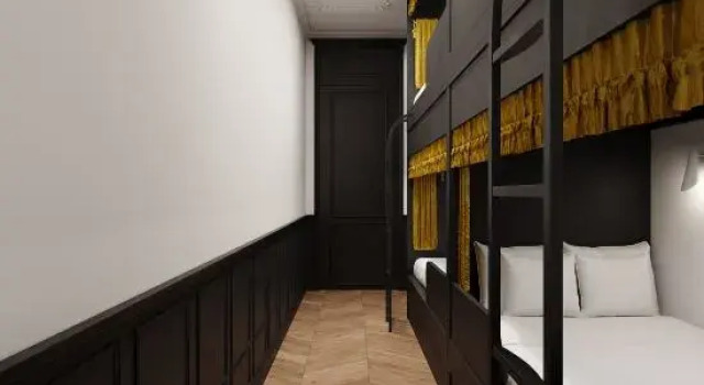 Кровать в общем номере (мужской номер) Hangzhou JZ Youth Hostel (West Lake District Wensan Road Subway Station Branch)