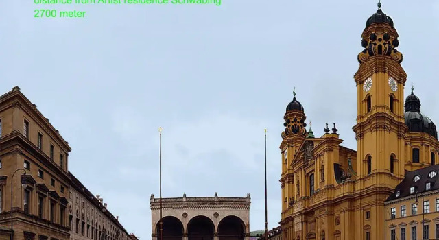 Апартаменты Artist Residence Schwabing
