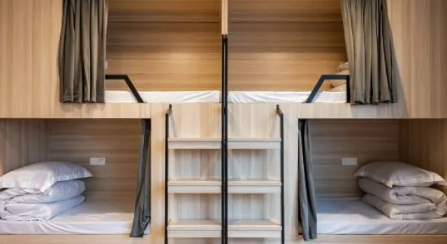 Номер Standard Hidden Garden Youth Hostel -Oriental Pearl &Lujiazui -Garden Social Area -Bar -Café -Free Laundry Luggage Storage -24H Front Desk -English Service