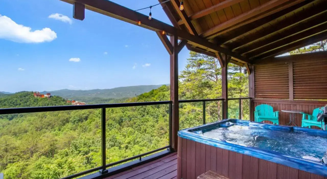 Sunset in the Smokies - Hot Tub and Game Room