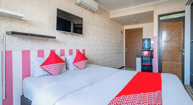 Deluxe pokoj OYO 94150 Gateway Apartment Pasteur By Eldian