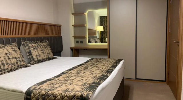 Четырёхместный семейный номер Standard с видом на окрестности Özkaya hotel