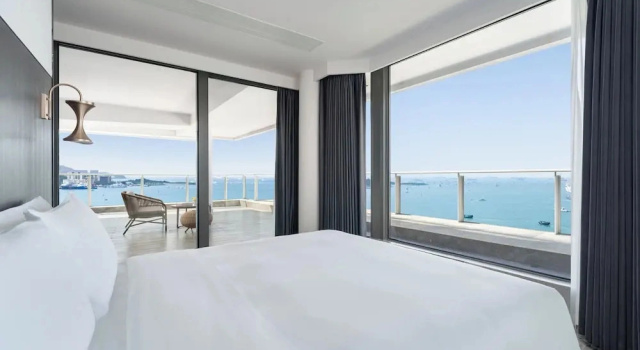 Люкс с 2 комнатами oceanfront Vignette Collection Tiancheng Belmont Hotel Sanya by IHG