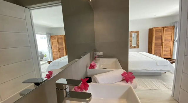 Апартаменты Deluxe c 1 комнатой с видом на бассейн Movida Inn Aruba