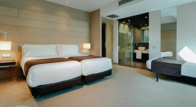 Двухместный номер with Extra bed (2 Adults + 1 Child) Standard Hesperia Bilbao