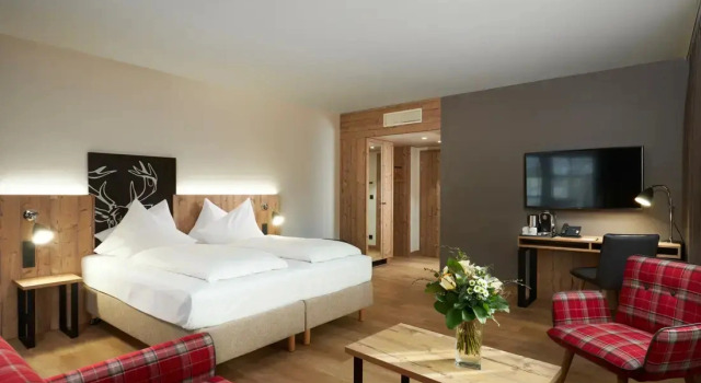 Номер Deluxe с видом на залив HYPERION Hotel Garmisch - Partenkirchen