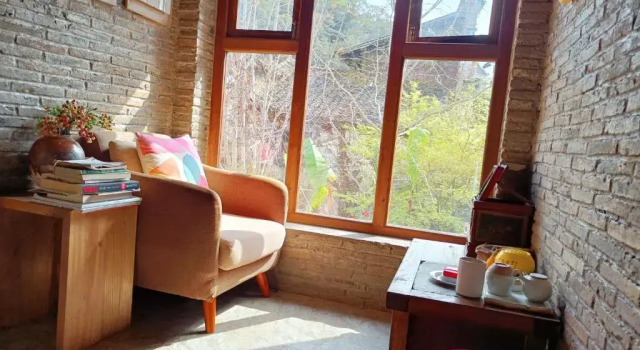 Семейный номер Standard с красивым видом из окна WuYuan QiYe YanXiang Guesthouse