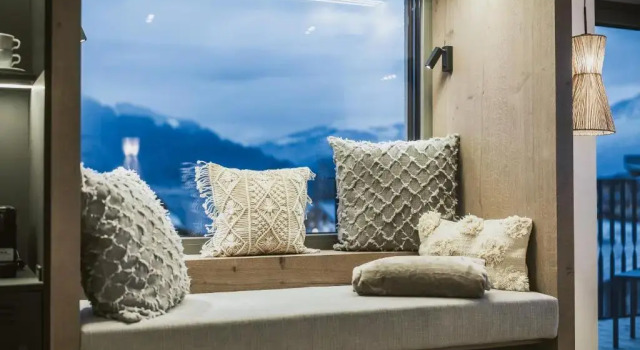 Люкс с видом на горы Apartment Margarethenstein with private sauna, including zell am See Kaprun summercard