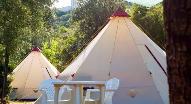 Тент Villaggio Camping Tesonis Beach
