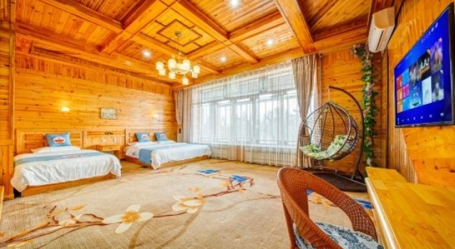 Семейный люкс Deluxe Genhe  Xiushui Villa Hotel