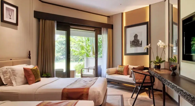 Deluxe Doppel Zimmer mit Balkon The Singhasari Resort Batu