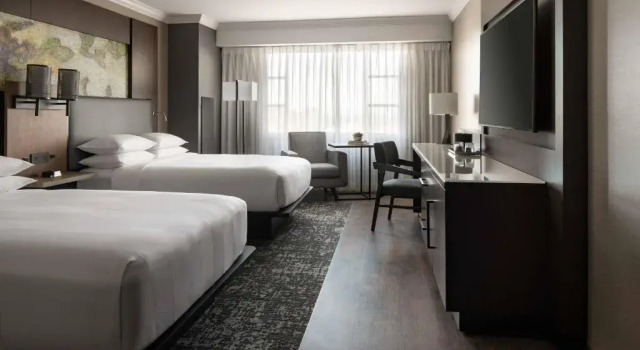 Двухместный номер Standard с видом на город Monterey Marriott