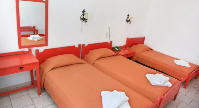 Трёхместный номер Standard с видом на море Asterias Hotel